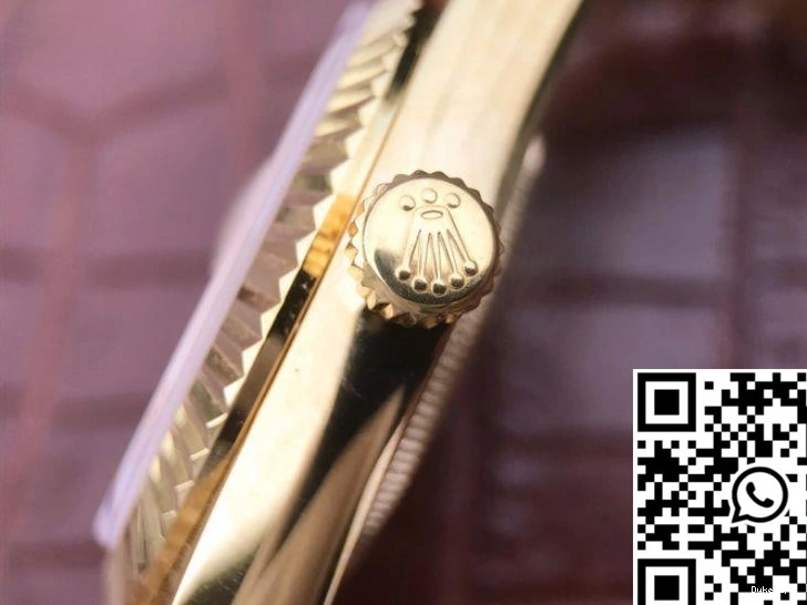 Factory Rolex Dial Gold 218238 EW Yellow Day-Date II 18K 40MM 0424